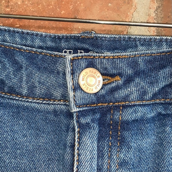 NWT- Wild Fable- Wide Leg, High Rise Jeans- 10 - Picture 3 of 14